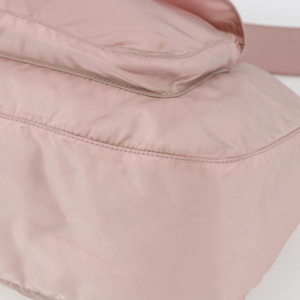 PRADA Shoulder Bag Nylon Pink Silver Auth 157013 - Picture 9 of 16